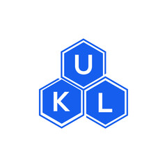 UKL letter logo design on White background. UKL creative initials letter logo concept. UKL letter design. 