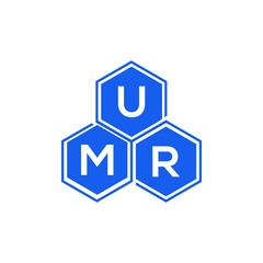 UMR letter logo design on White background. UMR creative initials letter logo concept. UMR letter design. 