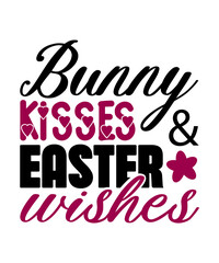 Obraz premium Hoppy Easter Svg, Cute Easter Bunny, Happy Easter Svg, Kids Easter Svg, Funny Easter, Girl Easter Shirt Svg File for Cricut & Silhouette Png,Happy EASTER SVG PNG