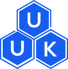 UUK letter logo design on White background. UUK creative initials letter logo concept. UUK letter design.  - obrazy, fototapety, plakaty