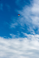 Colorful Kites flying over the sky