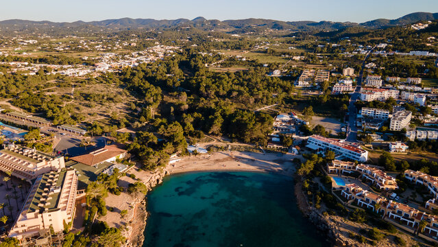 Port des Torrent beach in Ibiza, Spain
