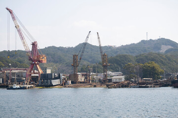 Fototapeta premium 淡路島 福良港