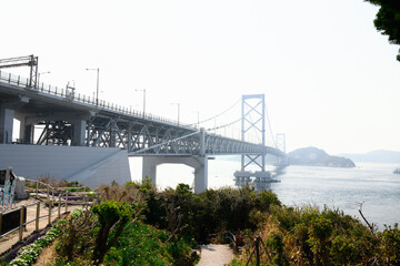 大鳴門橋　鳴門海峡　鳴門の渦潮