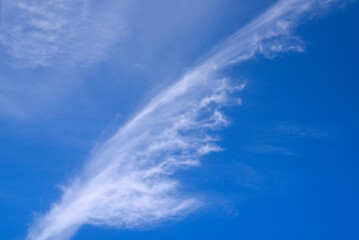 青い空　白い雲　青空　背景素材　