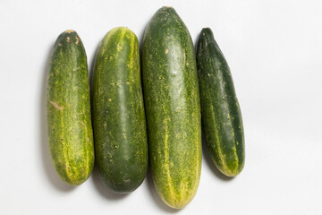 Cucumber With White Background photo