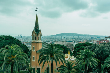 Fotos del Parque G&uuml;ell de Barcelona.