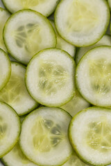 Cucumber With White Background photo