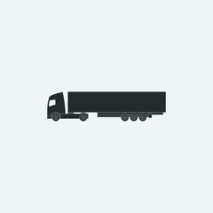 Truck n trailer icon