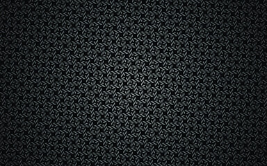 Abstract background texture. Black and gray carbon textured repeating pattern. Metallic chain pattern. Iron metal chain.