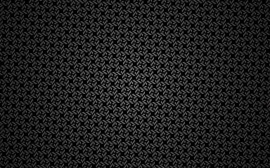 Abstract background texture. Black and gray carbon textured repeating pattern. Metallic chain pattern. Iron metal chain.