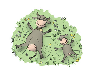 Happy Cow Happy Calf