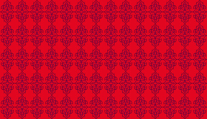 abstract pattern on a red background