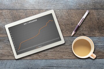 高速バス事業者数推移（タブレット コーヒー ペン）