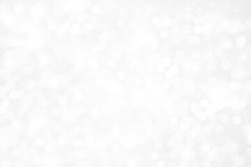 gray bokeh White and Silver lights on bokeh abstract background.	