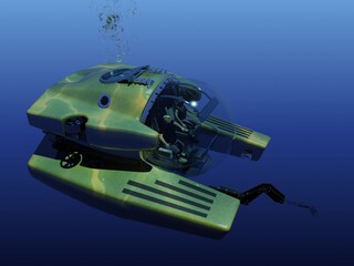 minisubmarino de exploración Triton