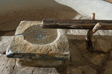 Brunnen in der Sakramentskapelle ob Giswil, Kanton Obwalden, Schweiz