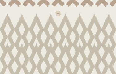 Geometric Ikat minimal fabric pattern design for texture clothing, carpet, wallpaper cover, pattern, silk