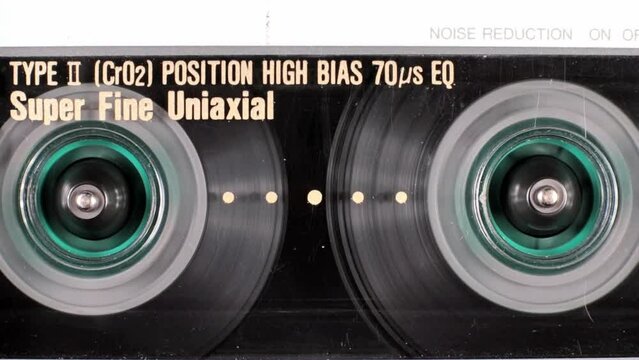 Rewind tape.Audio cassette rewind.Mc rewind.