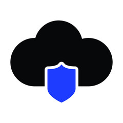 Cloud Protection Icon