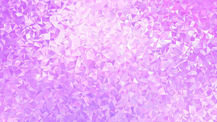 Abstract crystal geometric polygonal pink background.