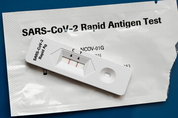 Positive Covid-19 Test - Sars-CoV-2 Rapid Antigen Test,