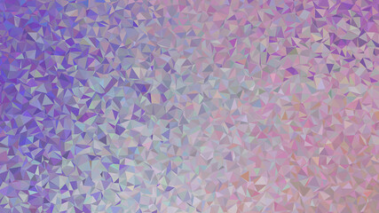 Abstract crystal geometric polygonal pink background.