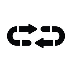 Repeat Left Right Arrow Icon