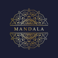 mandala logo and symbol template