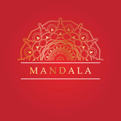 mandala logo and symbol template