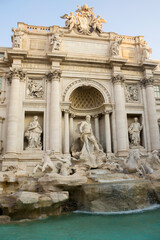 Fototapeta na wymiar Fontana di Trevi, Roma, Italia