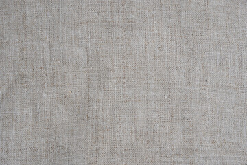 Fototapeta na wymiar Hemp fabric. Environmentally friendly textile. Copy space.