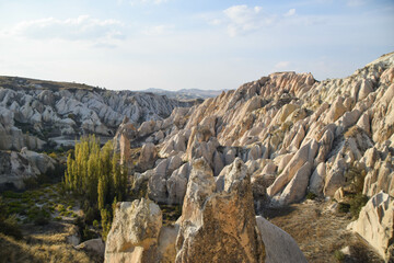 Goreme historical national park in a protected area in Cappadocia,Turkey