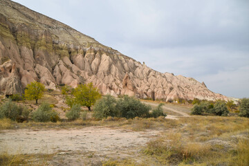 Goreme historical national park in a protected area in Cappadocia,Turkey