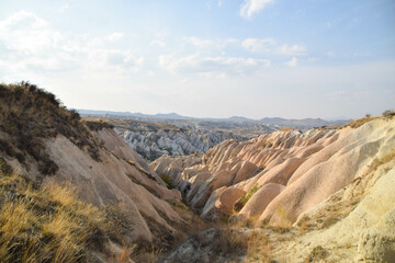 Goreme historical national park in a protected area in Cappadocia,Turkey