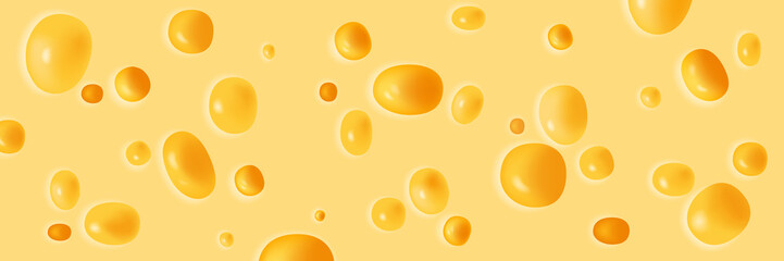 cheese realistic texture vector illustration