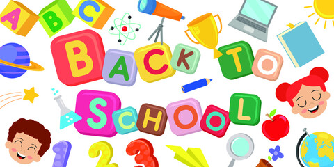 The lovely students are very cheerful that school has started