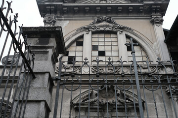 La ex chiesa di Sant'Agata a Como, Italia.