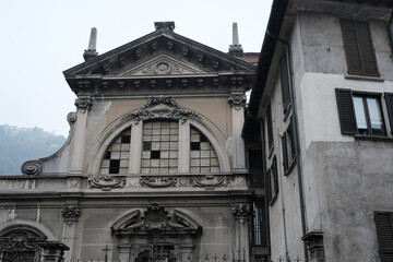 La ex chiesa di Sant'Agata a Como, Italia.