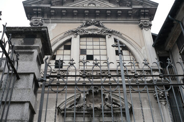 La ex chiesa di Sant'Agata a Como, Italia.