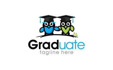 Illustration vector graphic of congratulations graduation concept logo design template-01