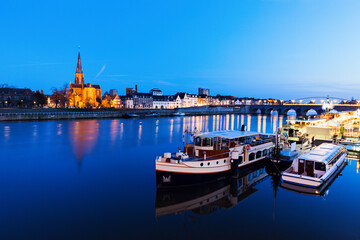 Fototapeta na wymiar Meuse River in Maastricht
