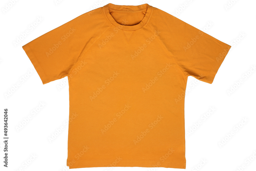 Wall mural Orange t-shirt