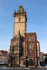 Fototapeta na wymiar Prague Czech Republic tourist attractions