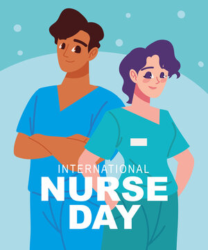 International Nurse day, staff