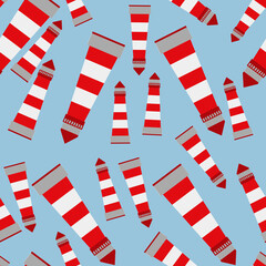 Illustration of a seamless pattern of a lighthouse.for a marine company, a marine pattern, for printing on dishes, textiles, clothes, souvenirs.

