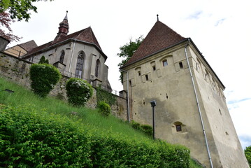 Defense tower of the medieval fortress of Sighisoara 48