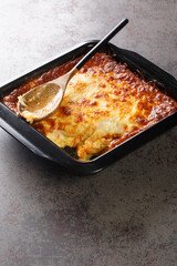 Bacalhau espiritual is a Portuguese casserole prepared with salt cod, carrot, bread, Bechamel sauce...