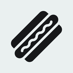 illustration of food and drink icon. glyph icon, solid, black. vector design that is very suitable for websites, apps, banners, design elements, etc