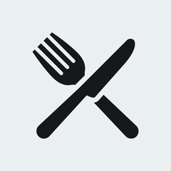 illustration of food and drink icon. glyph icon, solid, black. vector design that is very suitable for websites, apps, banners, design elements, etc